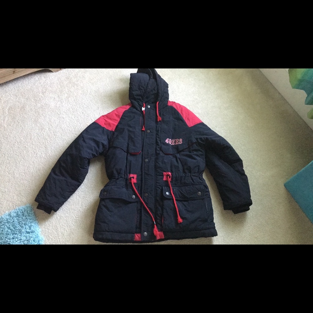 Vtg mirage San Francisco 49ers Jacket Sz Large